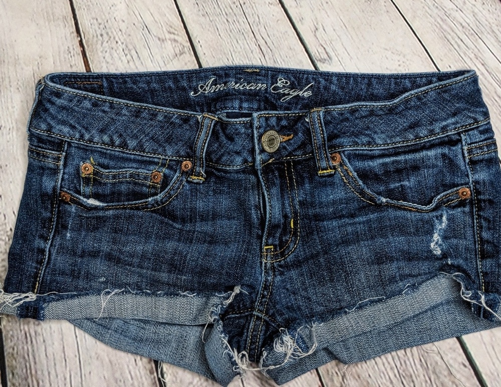 Blue Jean cut off shorts